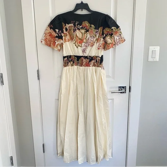 Anthropologie Katerina Button-Front Dress Sz M NWT - Picture 6 of 6